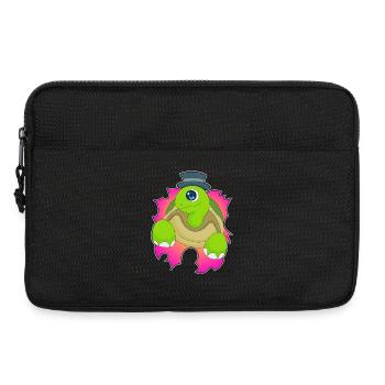 Chapeau de tortue - Sacoche pour ordinateur portable 13 pouces - noir - Devant