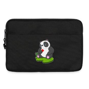 Panda Poker Cartes de poker - Sacoche pour ordinateur portable 13 pouces - noir - Devant
