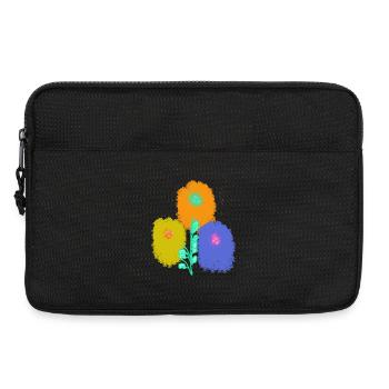 Été, Jardin, Fleurs, Fleurs, Jardinage, Jardiniers Amateurs - Sacoche pour ordinateur portable 13 pouces - noir - Devant