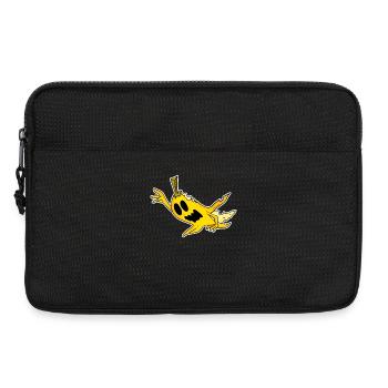 Zombie Banane Horror gruselig - Laptoptasche 13" - Schwarz - Vorne