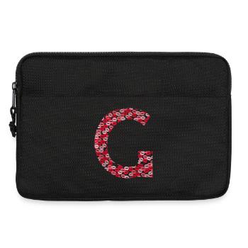 Lettre G - kiss shirt - Sacoche pour ordinateur portable 13 pouces - noir - Devant