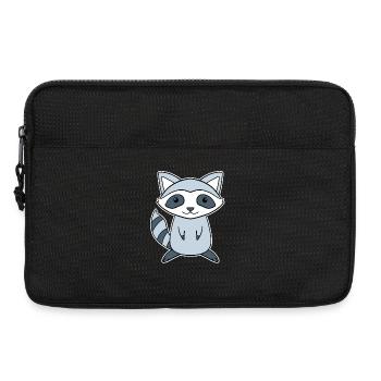 Raton laveur - Sacoche pour ordinateur portable 13 pouces - noir - Devant