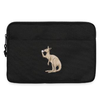 Tasse à café kangourou - Sacoche pour ordinateur portable 13 pouces - noir - Devant