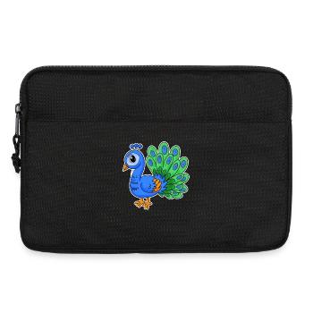 Pfau - Laptoptasche 13" - Schwarz - Vorne