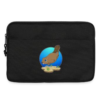 Beaver Diver Diving - Laptop bag 13" - black - Front