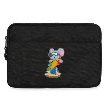 Plongeon de plongée pour plongeurs de natation - Sacoche pour ordinateur portable 13 pouces - noir - Devant
