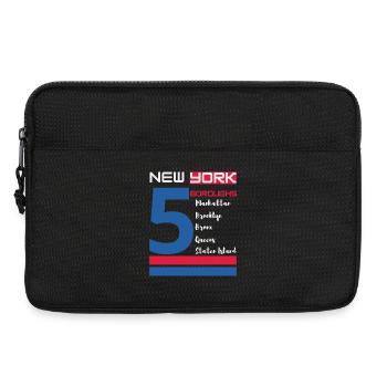 New York City Five Boroughs Love New York Bronx - Laptop bag 13" - black - Front