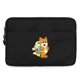 École de sac à dos pour élèves chats - Sacoche pour ordinateur portable 13 pouces - noir - Devant