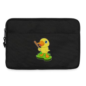 Duck Baseball Baseball Bat Sports - Sacoche pour ordinateur portable 13 pouces - noir - Devant
