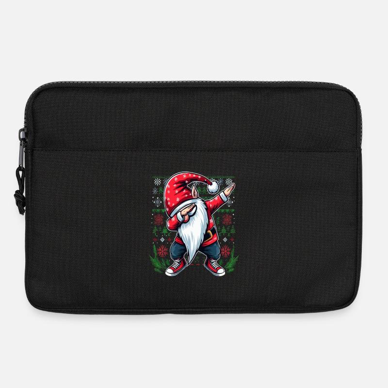 Dabbing Nikolaus Ugly Christmas - Laptoptasche 13" - Schwarz
