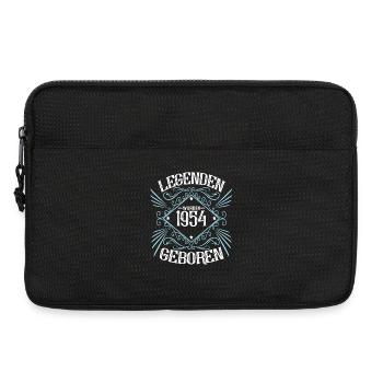 Geburtstag - Vintage Jahrgang 1954 - Laptoptasche 13" - Schwarz - Vorne