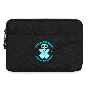 Taucher Tauchsportler Geschenk Ozean Tauchen - Laptoptasche 13" - Schwarz - Vorne
