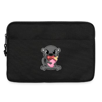Baby Motif - Laptop bag 13" - black - Front