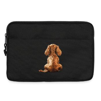 Cocker Spaniel - Laptop bag 13" - black - Front