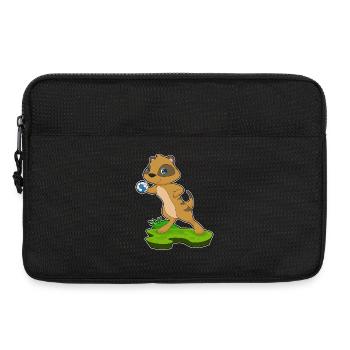 Suricate Handball Joueur Handball Handball - Sacoche pour ordinateur portable 13 pouces - noir - Devant