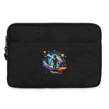 Astronaut in Space Design - Laptop bag 13" - black - Front