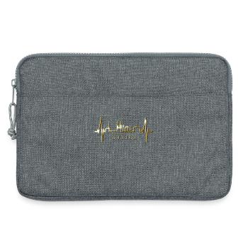 Zurich Skyline Heartbeat Suisse Amour Amour Zurich - Sacoche pour ordinateur portable 13 pouces - gris chiné - Devant