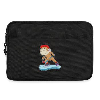 Affe Eishockey Eishockeyschläger - Sacoche pour ordinateur portable 13 pouces - noir - Devant