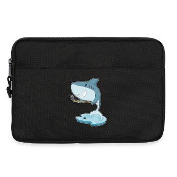 Hai Eishockey Eishockeyschläger - Laptoptasche 13" - Schwarz - Vorne