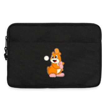 Hamster Baseball Batte de baseball Sport - Sacoche pour ordinateur portable 13 pouces - noir - Devant