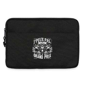 J'peux pas J'ai Grand Prix - Sacoche pour ordinateur portable 13 pouces - noir - Devant