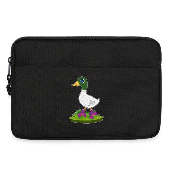 Duck Roller Skating Roller Skates - Laptop bag 13" - black - Front