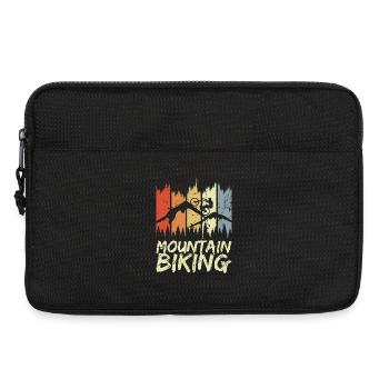 Vintage Mountainbiking - Laptoptasche 13" - Schwarz - Vorne