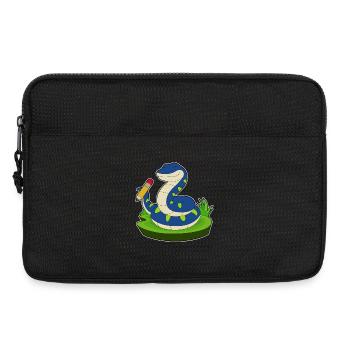 École de crayon Snake Student - Sacoche pour ordinateur portable 13 pouces - noir - Devant