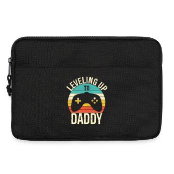Auf dem Weg zum Papa - Laptoptasche 13" - Schwarz - Vorne