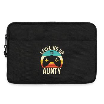 Aufsteigen zur Tante - Laptoptasche 13" - Schwarz - Vorne