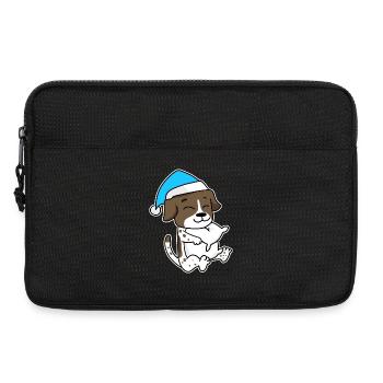 Braque allemand à poil court Sleeping Fatigue Chien - Sacoche pour ordinateur portable 13 pouces - noir - Devant