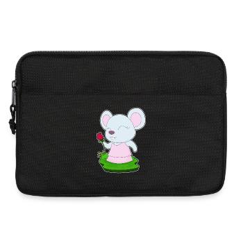 Mouse Rose - Sacoche pour ordinateur portable 13 pouces - noir - Devant