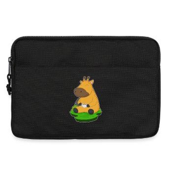 Giraffe Coffee Mug - Laptop bag 13" - black - Front
