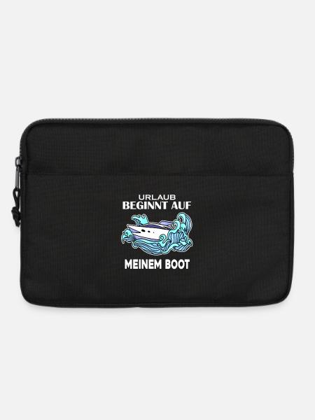Boot - Laptoptasche 13" - Schwarz