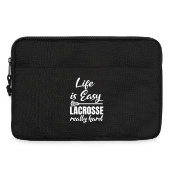 Motivation des joueurs de crosse - Sacoche pour ordinateur portable 13 pouces - noir - Devant