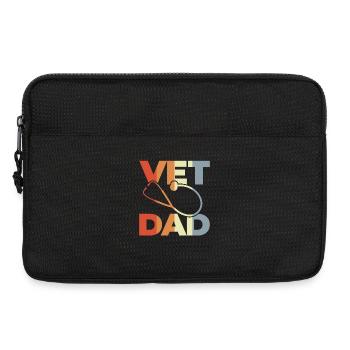 Veterinarian Dad - Laptop bag 13" - black - Front