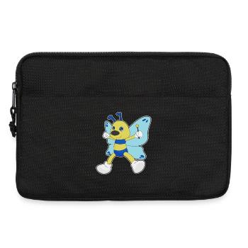 Schmetterling Zauberer Zauberstab - Laptoptasche 13" - Schwarz - Vorne
