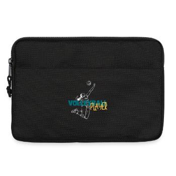Volley Dive: Dynamic Player Duo - Laptop bag 13" - black - Front