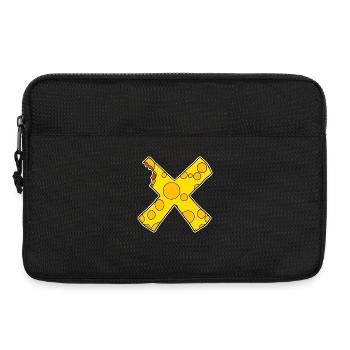 Cheese X Cross - Laptop bag 13" - black - Front