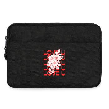 LOVE U - Sacoche pour ordinateur portable 13 pouces - noir - Devant