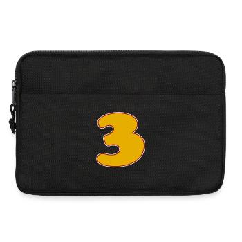 3 - Drei - Laptoptasche 13" - Schwarz - Vorne