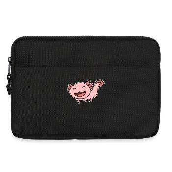 Axolotl Motif Enfants Mignon - Sacoche pour ordinateur portable 13 pouces - noir - Devant