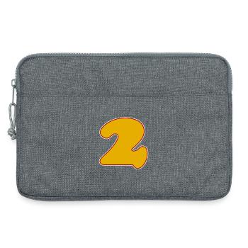 2 - Laptop bag 13" - heather grey - Front