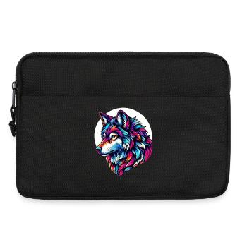 Wolf - Laptop bag 13" - black - Front