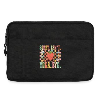 Tut mir Leid. Nicht. Joga. Auf Wiedersehen - Laptoptasche 13" - Schwarz - Vorne