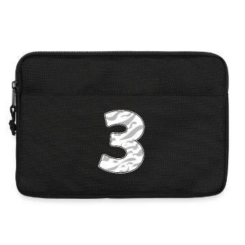 3 - Sacoche pour ordinateur portable 13 pouces - noir - Devant