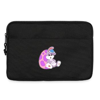 Bunny Easter Relax - Sacoche pour ordinateur portable 13 pouces - noir - Devant