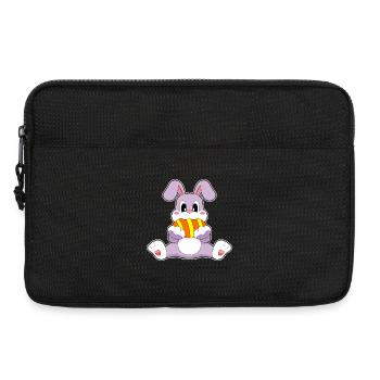 Bunny Easter Easter Egg - Laptop bag 13" - black - Front