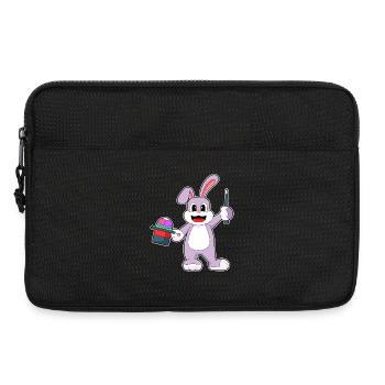 Bunny Easter Wizard - Laptop bag 13" - black - Front