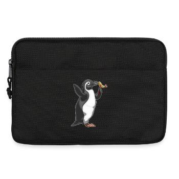 Penguin Fish Tempura - Laptop bag 13" - black - Front